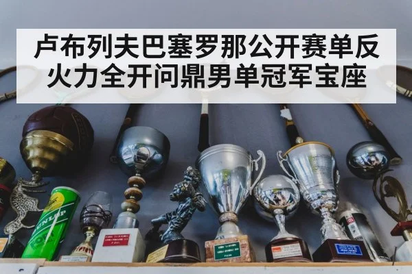 卢布列夫巴塞罗那公开赛单反火力全开问鼎男单冠军宝座